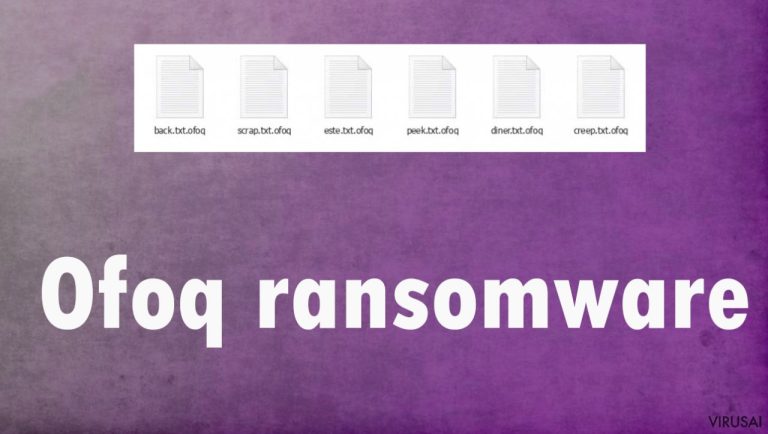 Ofoq ransomware