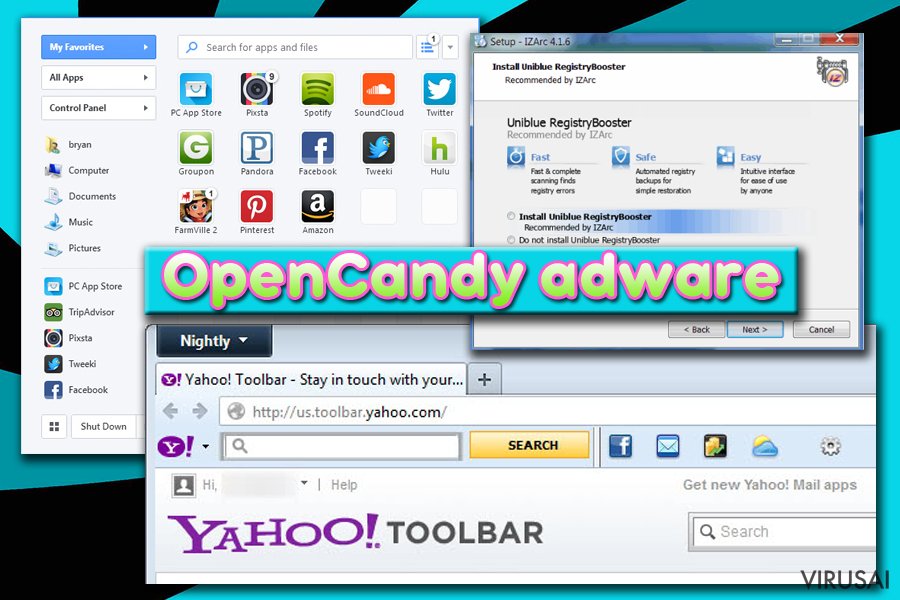 OpenCandy ads