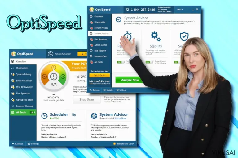 OptiSpeed virusas
