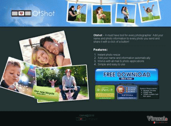 OtShot virusas ekrano nuotrauka OtShot virusas ekrano nuotrauka