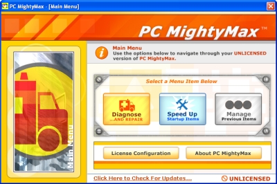 PC MightyMax ekrano nuotrauka PC MightyMax ekrano nuotrauka