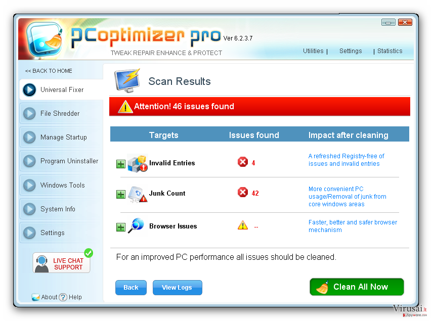PC Optimizer Pro PC Optimizer Pro