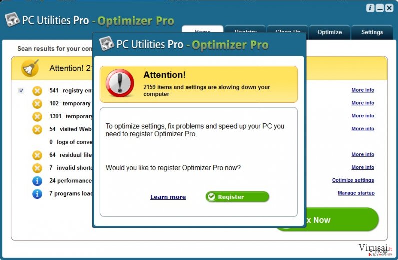 PC Utilities Pro – Optimizer Pro ekrano nuotrauka PC Utilities Pro – Optimizer Pro ekrano nuotrauka