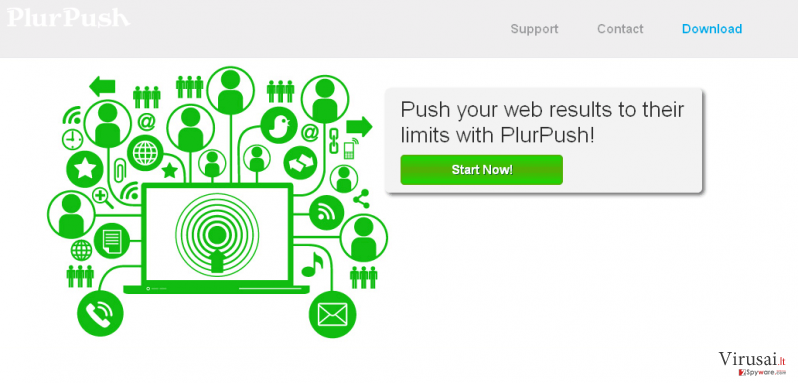 PlurPush ekrano nuotrauka PlurPush ekrano nuotrauka