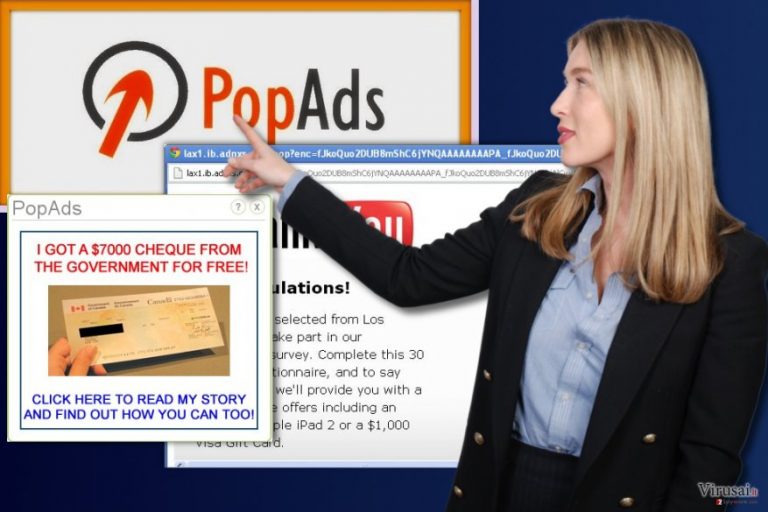 PopAds reklamos