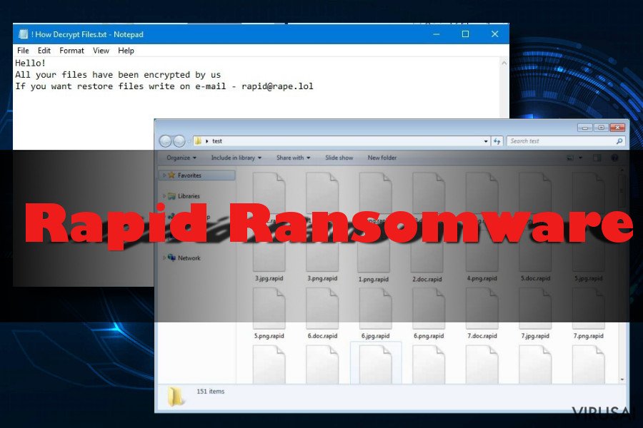 Rapid ransomware