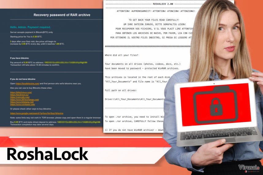 RoshaLock virusas RoshaLock virusas