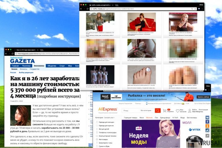 Rusiškų reklamų pavyzdžiai