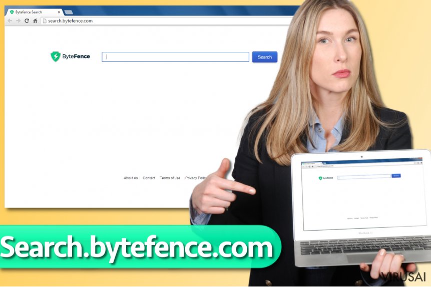 Search.bytefence.com pavyzdys