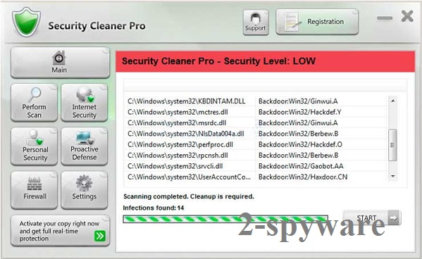 Security Cleaner Pro ekrano nuotrauka Security Cleaner Pro ekrano nuotrauka