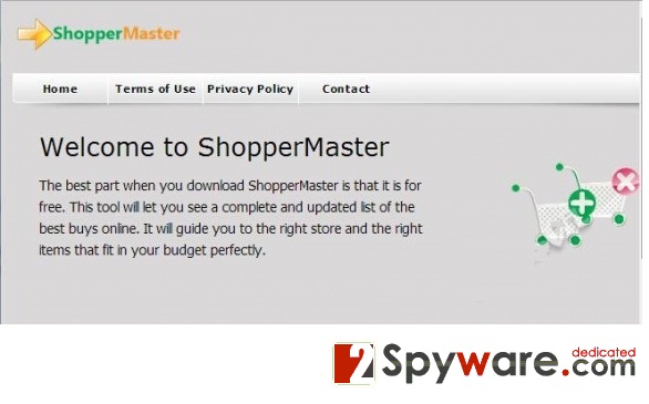 ShopperMaster virusas ekrano nuotrauka ShopperMaster virusas ekrano nuotrauka