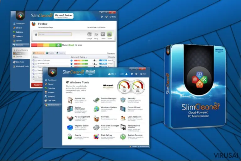 SlimCleaner Plus virusas