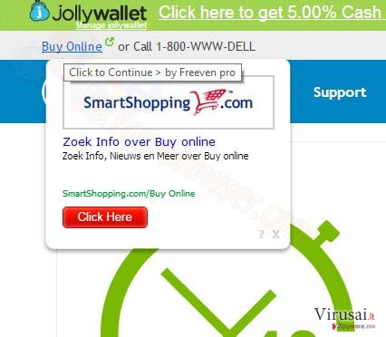 SmartShopping.com reklamos ekrano nuotrauka SmartShopping.com reklamos ekrano nuotrauka