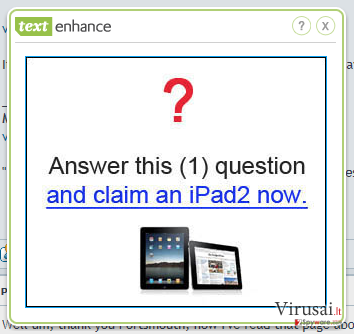 Text Enhance ekrano nuotrauka Text Enhance ekrano nuotrauka