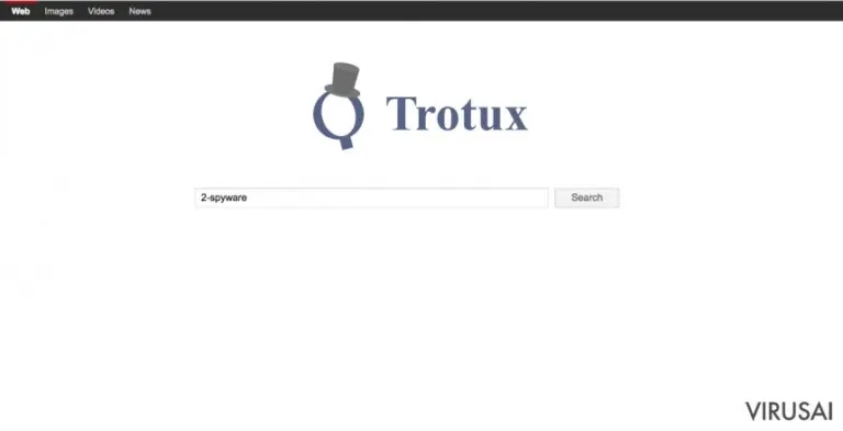 Trotux.com viruso nuotrauka