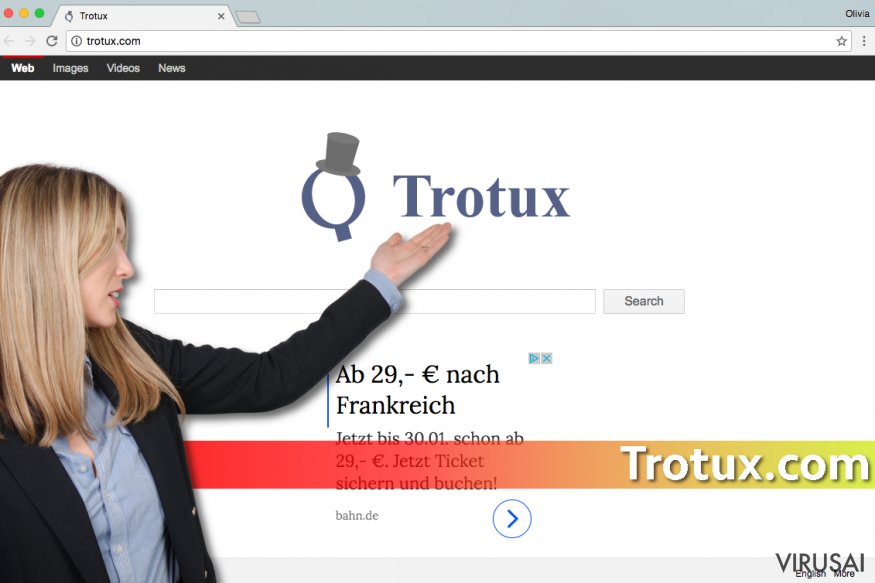 Trotux.com virusas ekrano nuotrauka Trotux.com virusas ekrano nuotrauka