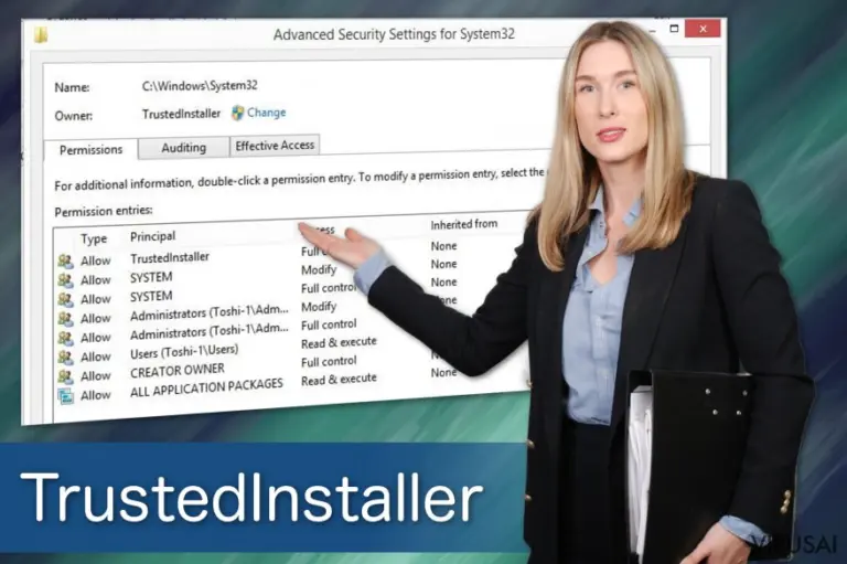 TrustedInstaller virusas
