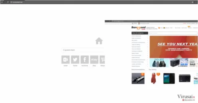 Trustedstart.net viruso pavyzdys