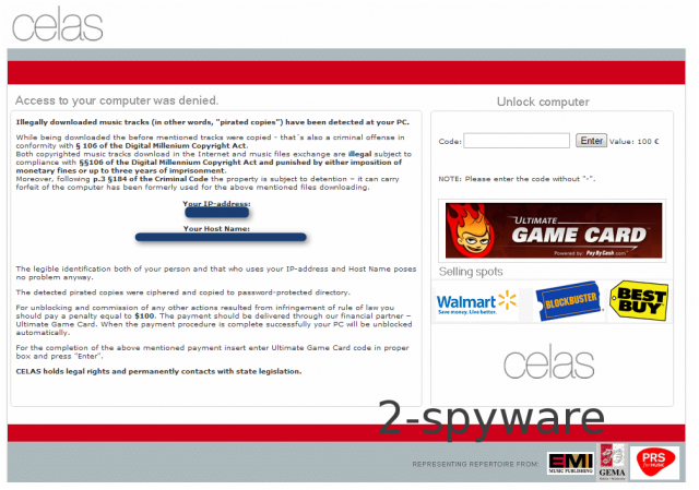 Ultimate Game Card ransomware ekrano nuotrauka Ultimate Game Card ransomware ekrano nuotrauka