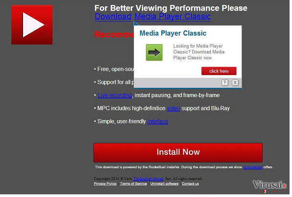 Updates.com reklamos ekrano nuotrauka Updates.com reklamos ekrano nuotrauka