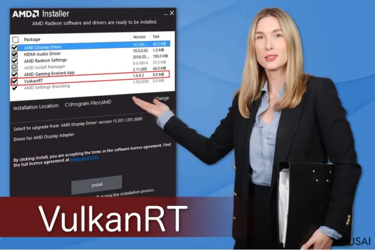 VulkanRT naršyklės užgrobėjas