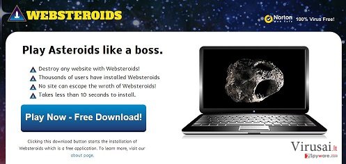 Websteroids ekrano nuotrauka Websteroids ekrano nuotrauka