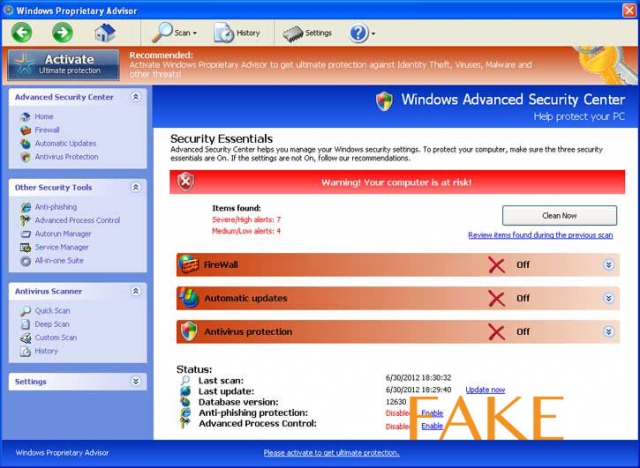 Windows Interactive Security ekrano nuotrauka Windows Interactive Security ekrano nuotrauka
