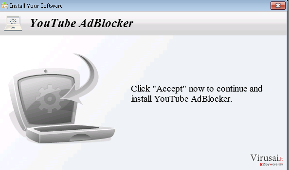 YoutubeAdBlocker ekrano nuotrauka YoutubeAdBlocker ekrano nuotrauka